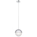 Kichler - 83854CHWH - LED Pendant - Moonlit - Chrome