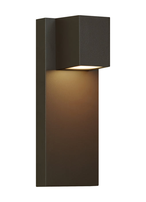 Tech Lighting - 700WSQDRZ-LEDWD - LED Outdoor Wall Lantern - Quadrate - Bronze