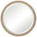 Uttermost - 09668 - Mirror - Carbet - Banana Leaf And Matte White