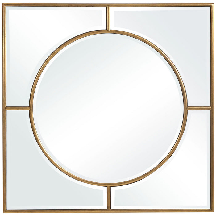 Uttermost - 09673 - Mirror - Stanford - Brushed Gold