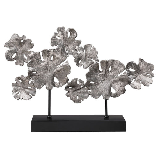 Uttermost - 17867 - Sculpture - Contemporary Lotus - Silver Leaf