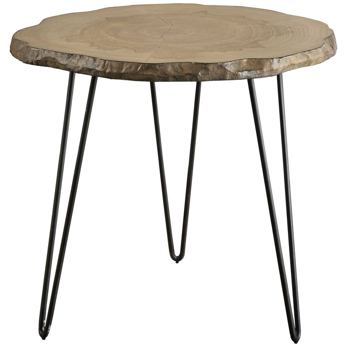Uttermost - 25468 - Side Table - Runay - Aged Black