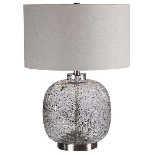 Uttermost - 28389-1 - One Light Table Lamp - Storm - Brushed Nickel