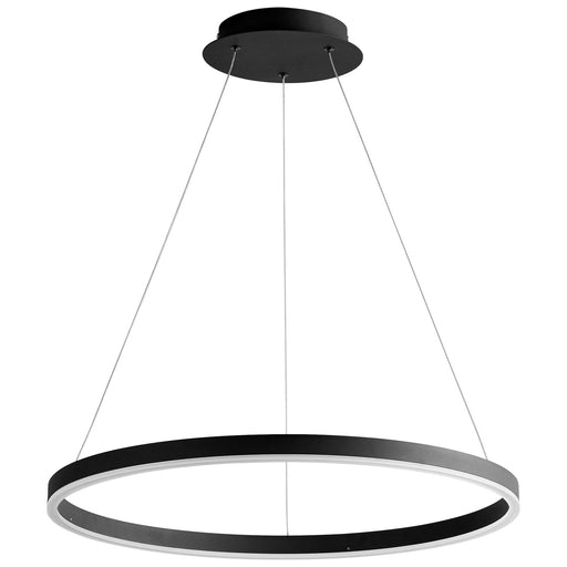 Oxygen - 3-64-15 - LED Pendant - Circulo - Black