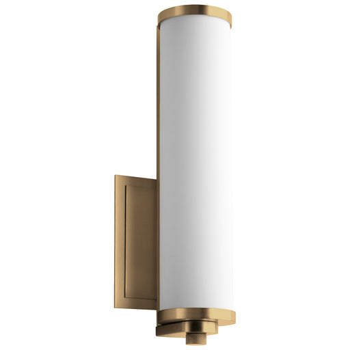 Oxygen - 3-5000-40 - LED Wall Sconce - Tempus - Aged Brass