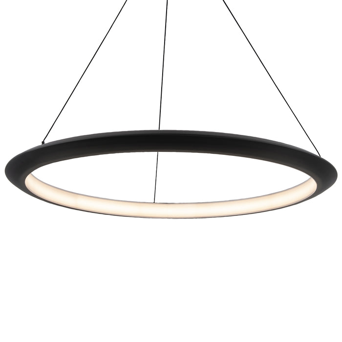 Modern Forms - PD-55036-30-BK - LED Pendant - The Ring - Black