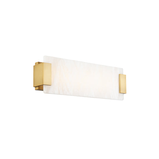 Modern Forms - WS-60018-AB - LED Bathroom Vanity - Quarry - Aged Brass