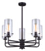 Canarm - ICH679A05ORB - Five Light Chandelier - Albany - Oil Rubbed Bronze