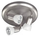 Canarm - ICW356A03BPT10 - Three Light Ceiling/Wall Mount - James - Brushed Pewter