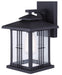 Canarm - IOL320BK - One Light Outdoor Lantern - Yuna - Black