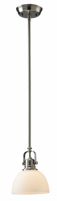 Canarm - IPL177B01BN - One Light Pendant - Rowan - Brushed Nickel