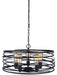 Canarm - IPL411B05BK22 - Five Light Pendant - Ryland - Black