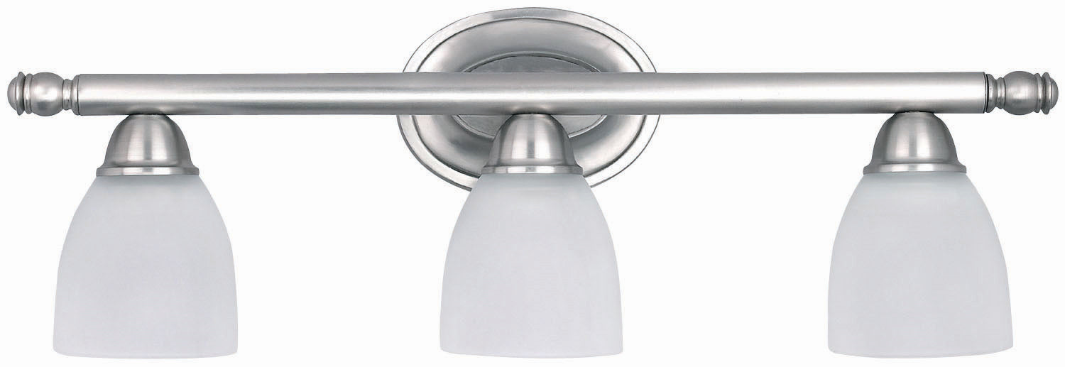 Canarm - IVL203BPT - Three Light Vanity - Brushed Pewter