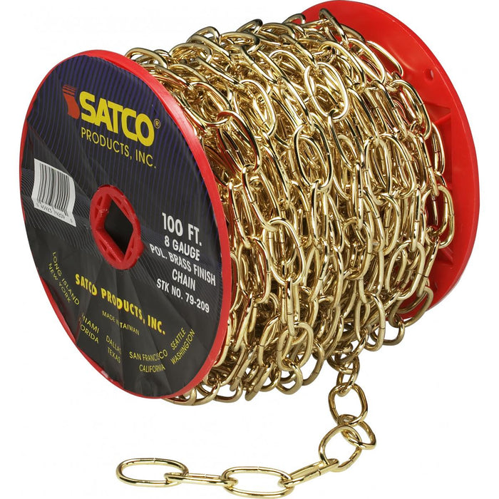 Satco - 79-209 - Chain - Brass