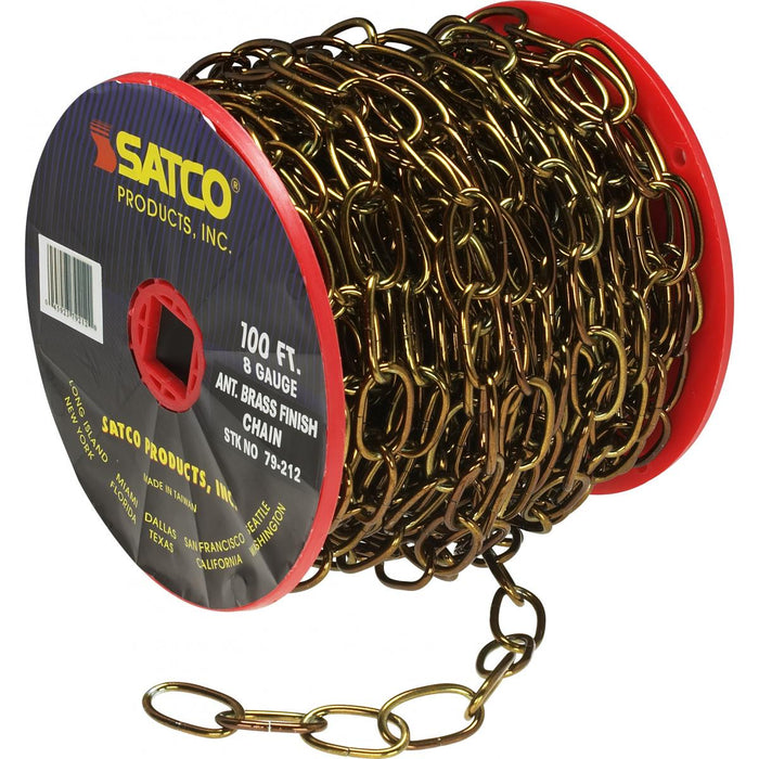 Satco - 79-212 - Chain - Antique Brass