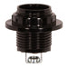 Satco - 80-1077 - Threaded Socket With Ring - Black