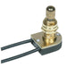 Satco - 80-1134 - On-Off Metal Rotary Switch - Brass Plated