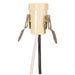 Satco - 80-1198 - Phenolic Candelabra Base Socket With Spring Clip - Ivory