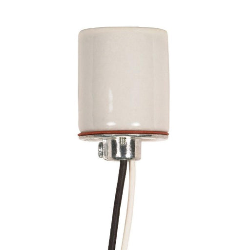 Keyless Porcelain Socket With 1/8 Ip Cap