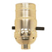 Satco - 80-1348 - Socket - Brite Gilt