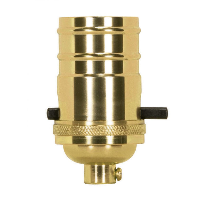 Satco - 80-1432 - Socket - Polished Brass