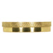 Satco - 80-1450 - Stamped Uno Ring - Polished Brass