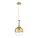 Eurofase - 37349-011 - One Light Pendant - Prospect - Gold