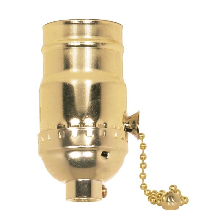 Satco - 80-1502 - Socket - Brite Gilt