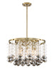 Designers Fountain - D208C-8CH-BG - Eight Light Chandelier - Villa Rose - Brushed Gold