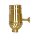 Satco - 80-1737 - Socket - Satin Brass