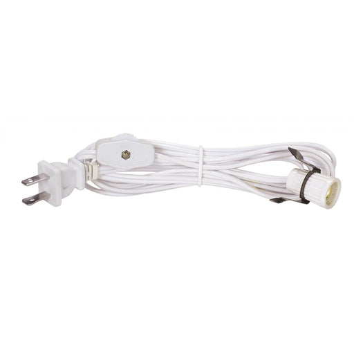 Satco - 80-1785 - Cord Set - White