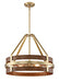 Designers Fountain - D211M-23P-BBS - Four Light Pendant - Atwood - Brushed Brass