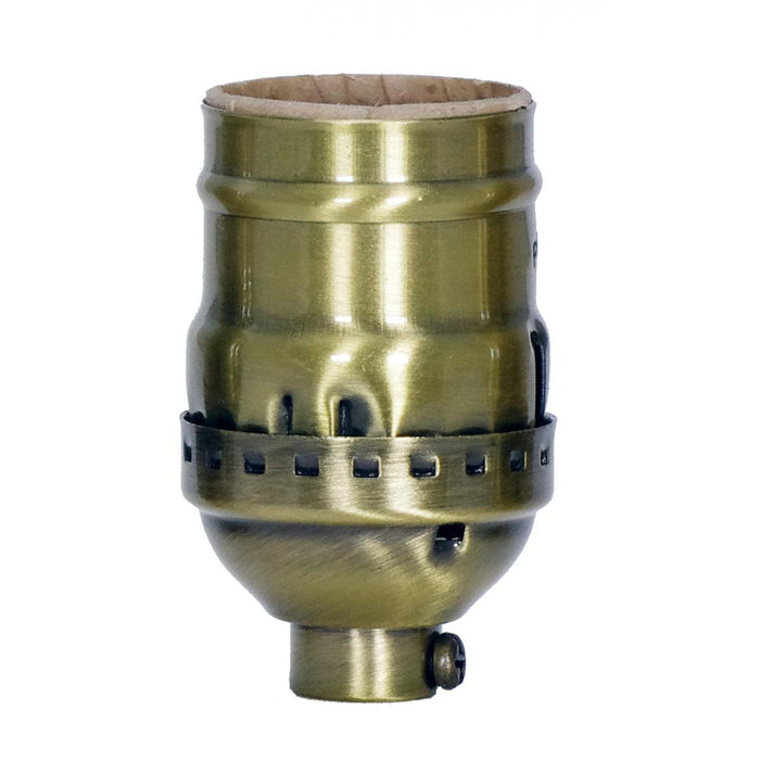Satco - 80-2206 - Socket - Antique Brass