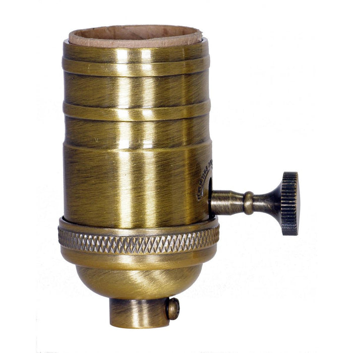 Satco - 80-2209 - Socket - Antique Brass