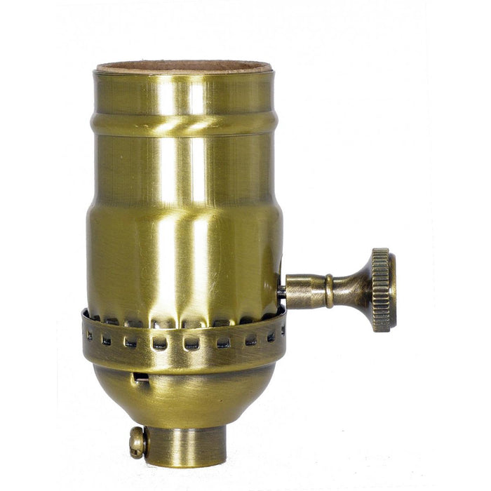 Satco - 80-2211 - Socket - Antique Brass
