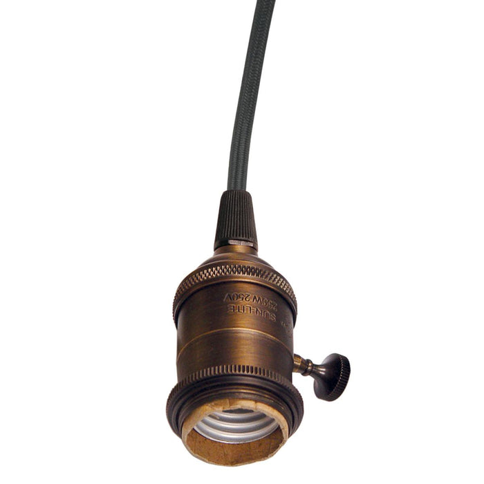 Satco - 80-2284 - Lampholder - Dark Antique Brass