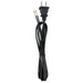 Satco - 80-2398 - Cord Set - Black