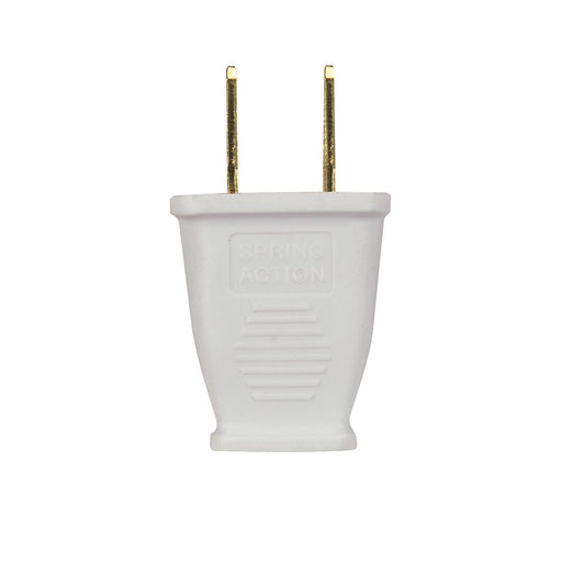 Satco - 80-2410 - Plug2 Pole 2 Wire - White