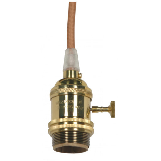 Satco - 80-2427 - Lampholder - Polished Brass