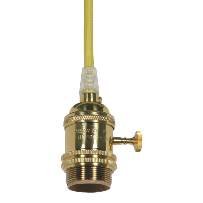 Satco - 80-2428 - Lampholder - Polished Brass