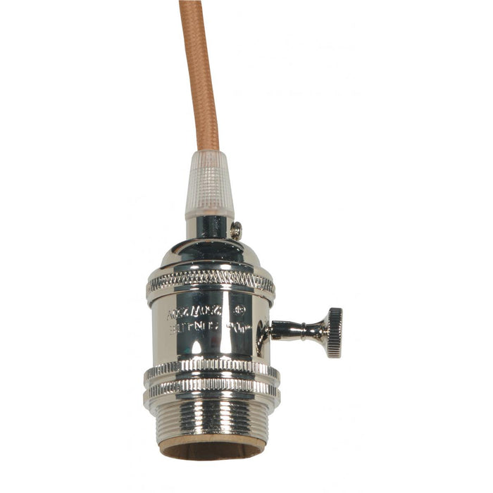 Satco - 80-2430 - Lampholder - Polished Nickel