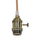 Satco - 80-2436 - Lampholder - Antique Brass