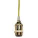 Satco - 80-2461 - Lampholder - Polished Brass / Glass