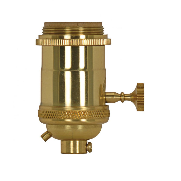 Satco - 80-2569 - Lampholder - Polished Brass