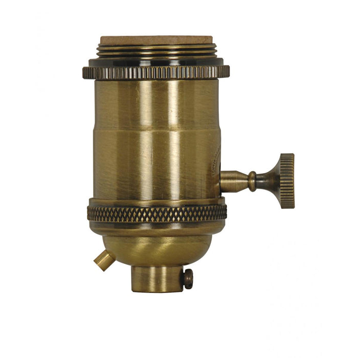 Satco - 80-2571 - Lampholder - Antique Brass