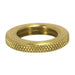 Satco - 90-003 - Knurled Locknut - Burnished / Lacquered