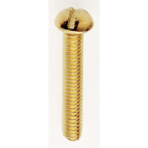 Round Head Slotted Machine Screw