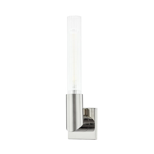 Hudson Valley - 1201-PN - One Light Wall Sconce - Asher - Polished Nickel