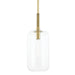 Hudson Valley - 6911-AGB - One Light Pendant - Lenox Hill - Aged Brass