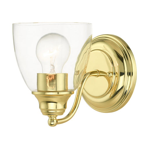 Livex Lighting - 15131-02 - One Light Vanity - Montgomery - Polished Brass